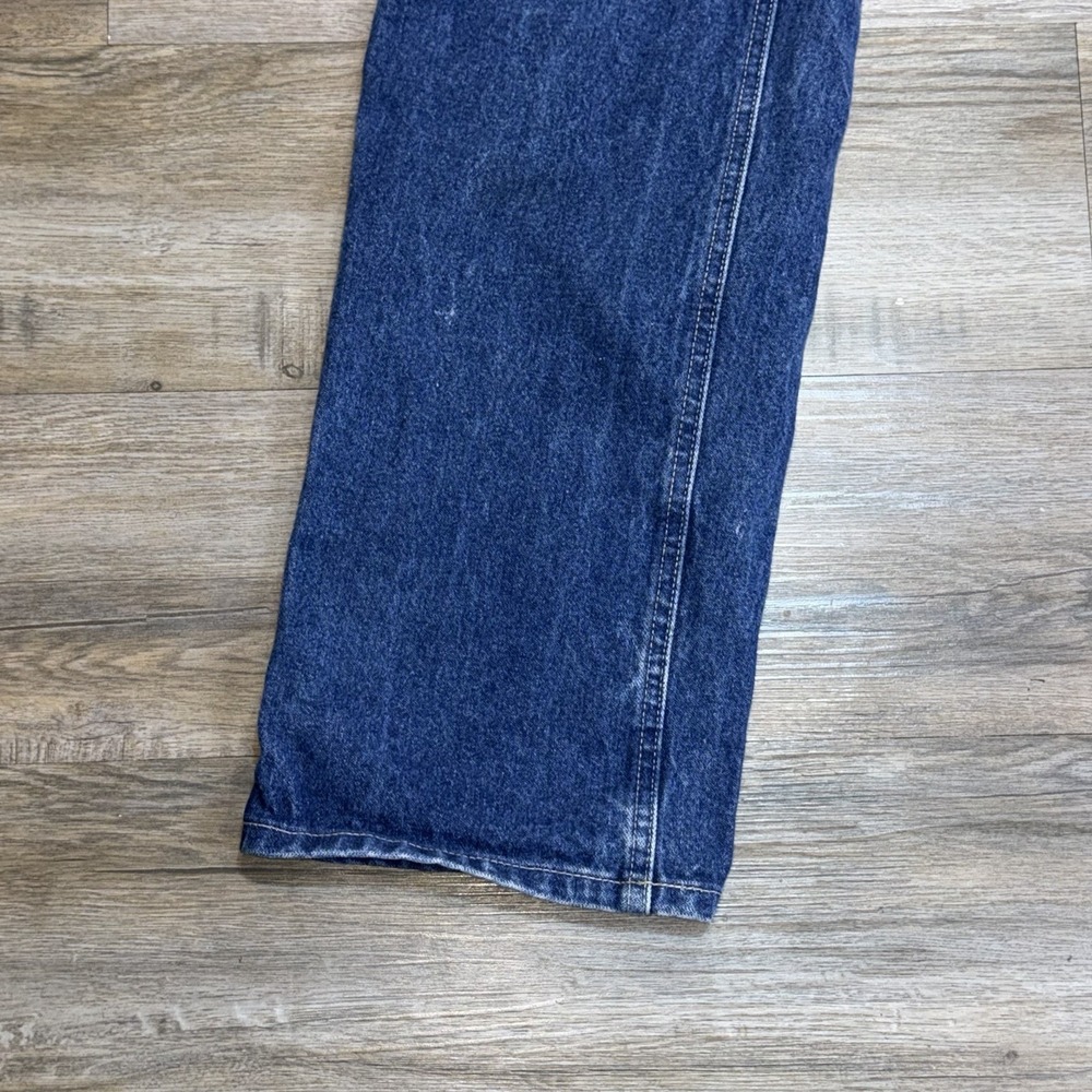 VTG Carhartt Flame-Resistant (FR) Relaxed Fit Denim Jeans Mens W34 x L32 - Picture 3 of 16